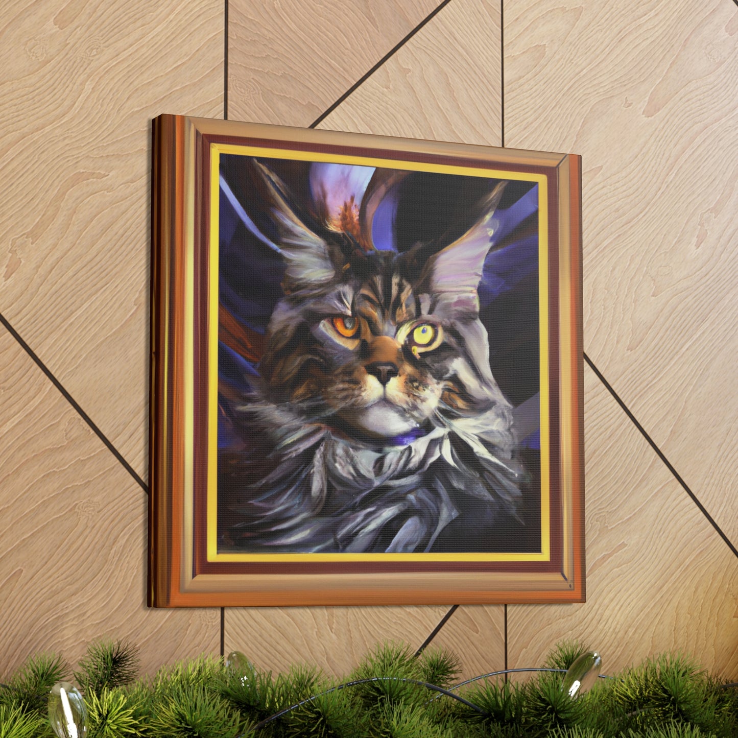 Creative Feline Splendor - Canvas