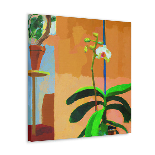 "Orchid in Abstraction" - Canvas