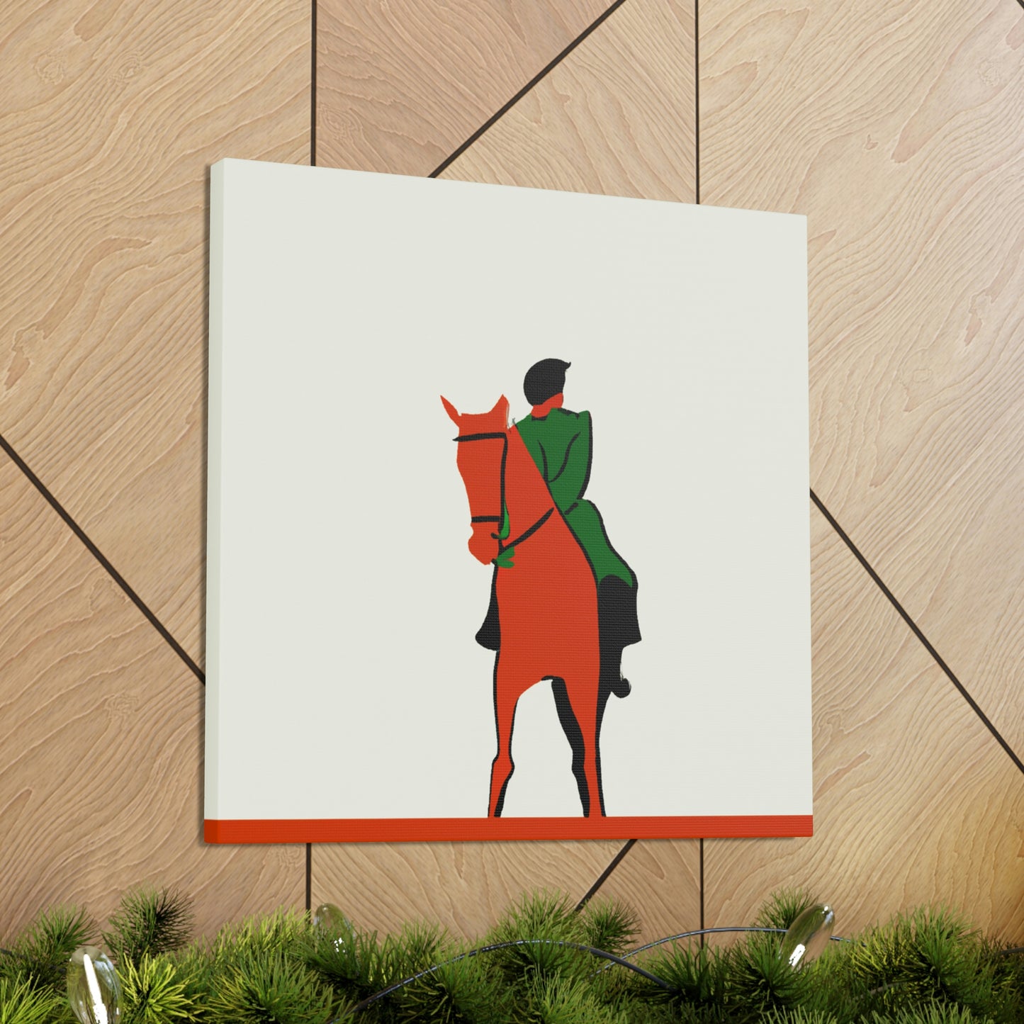 Cavalryman's Minimalism - Canvas