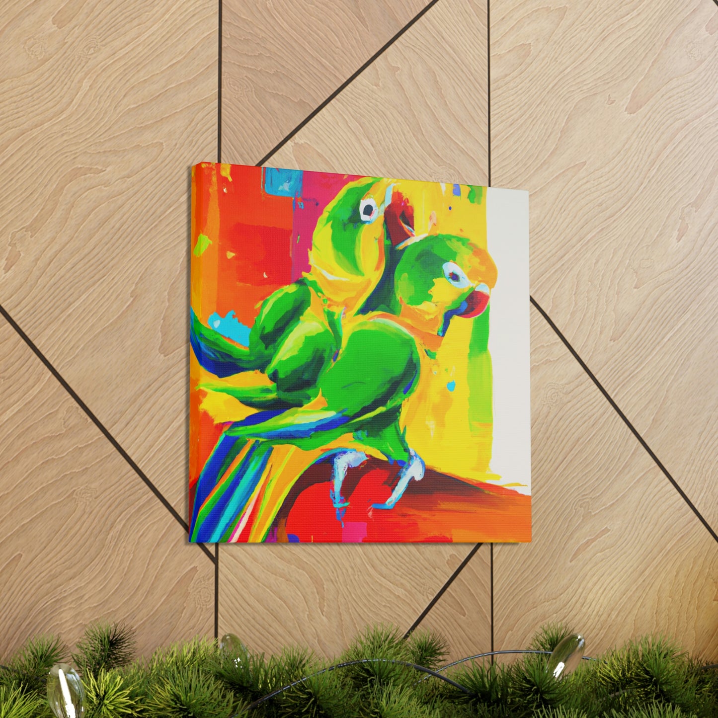 Conures in Simplicity - Canvas