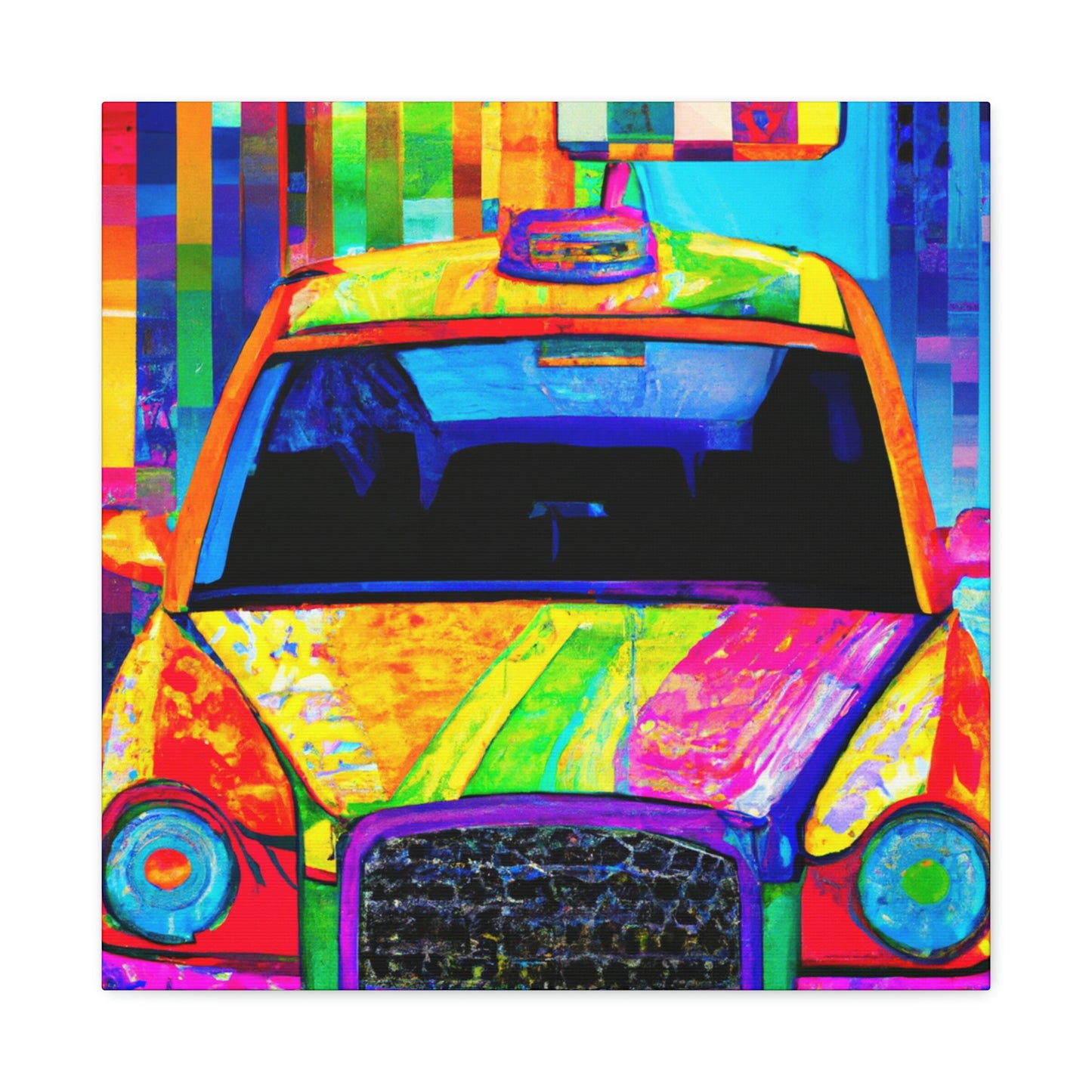 Taxi of the Forgotten - Canvas