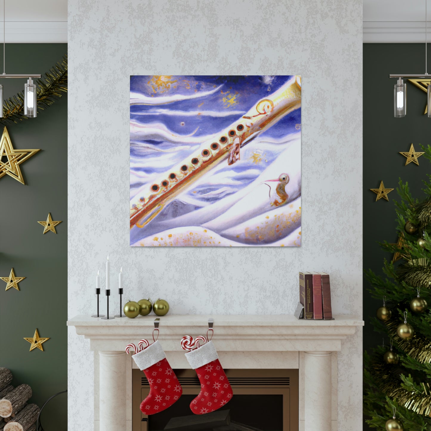 "Flute of Dreamscapes" - Canvas