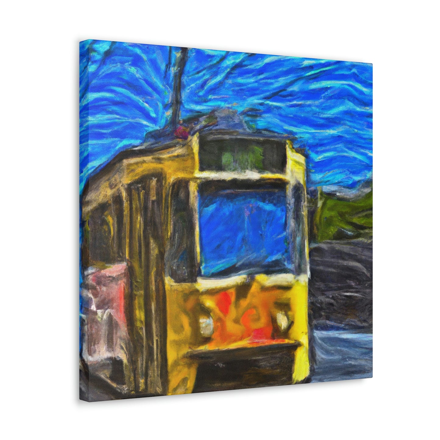 "Tram of the Future" - Canvas