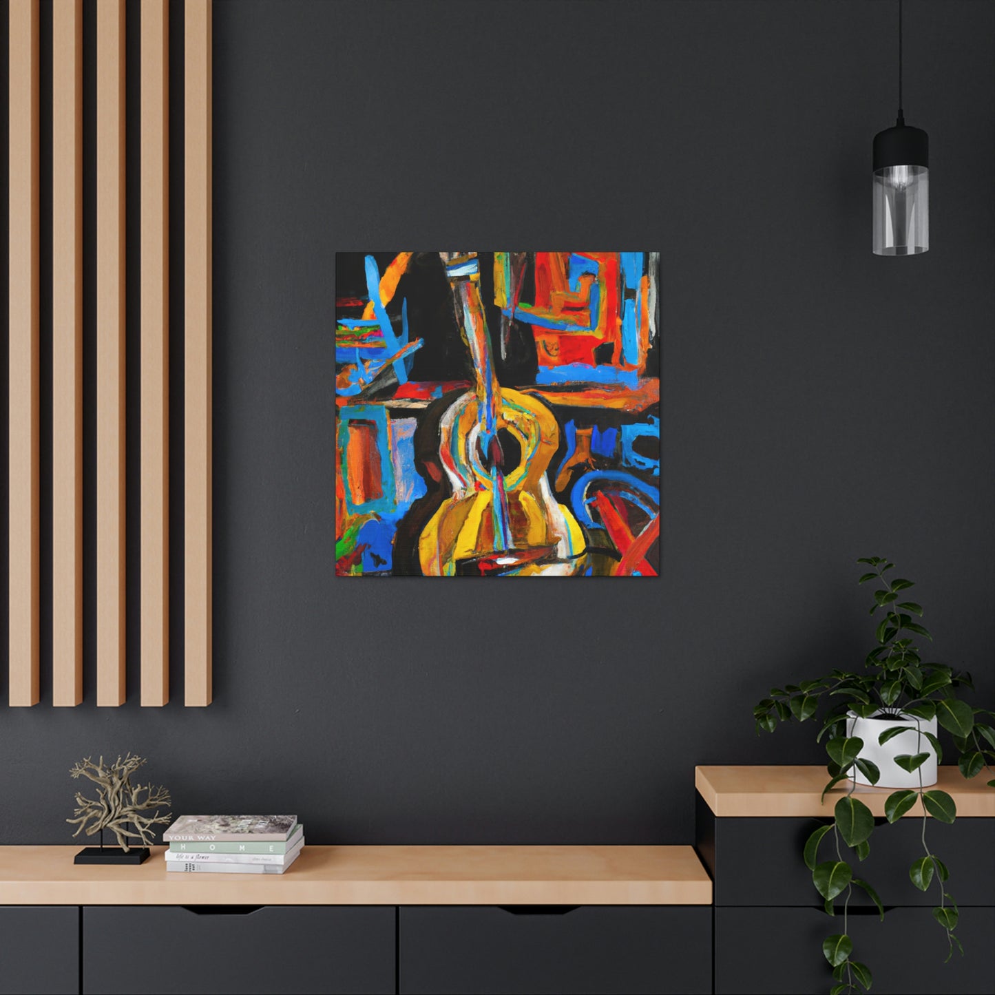 "Harmony in Melody Strum" - Canvas