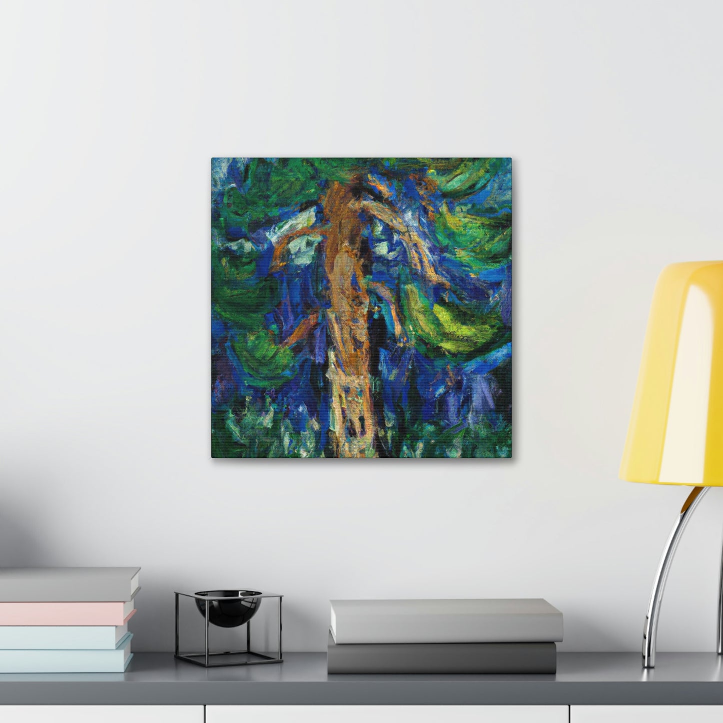 "Pine Tree Lyrical Magic" - Canvas