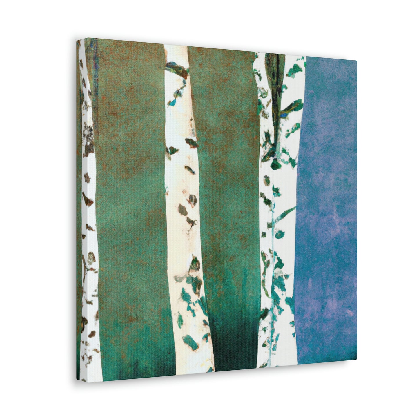 Birch Trees in Bloom - Canvas