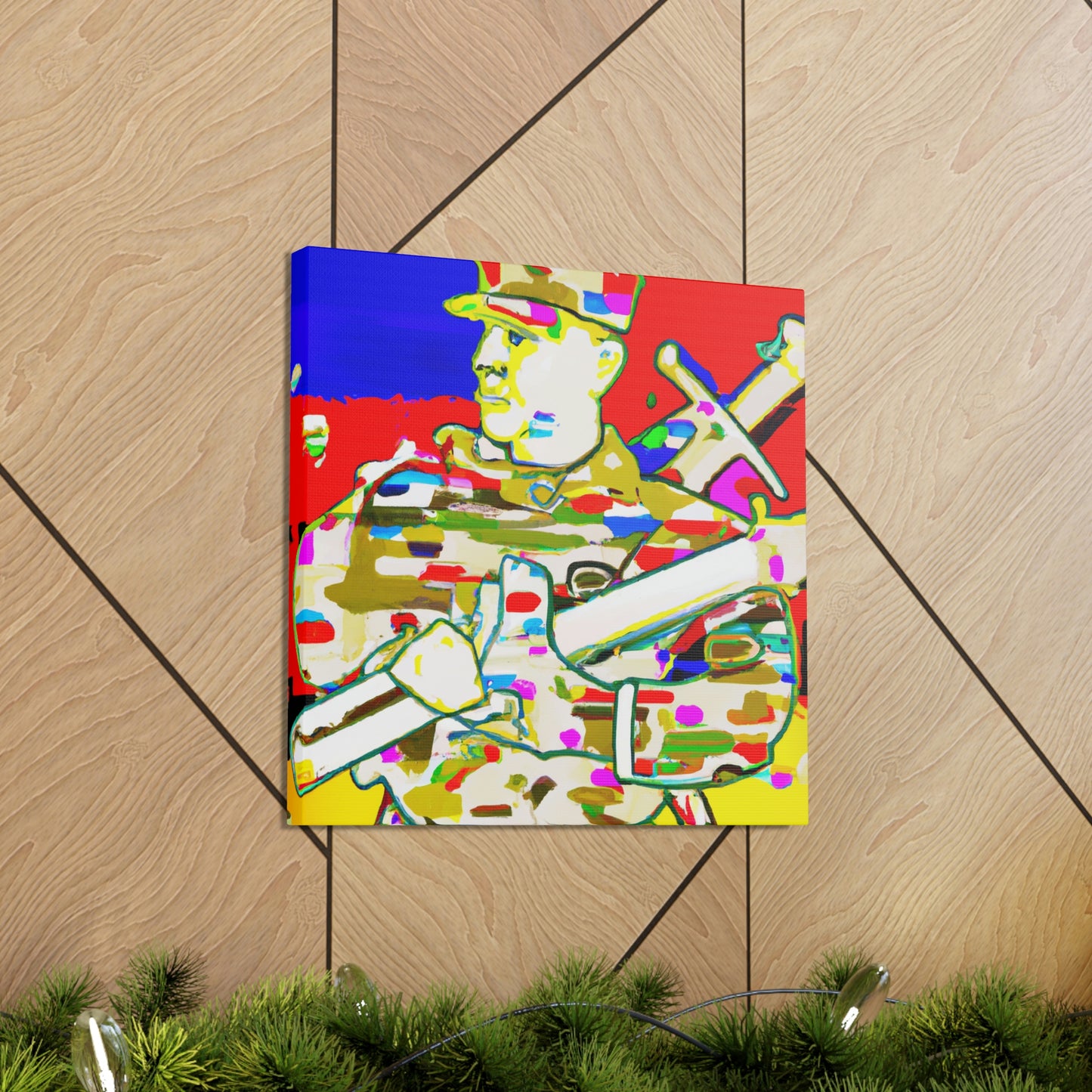 "Artilleryman in Splendor" - Canvas