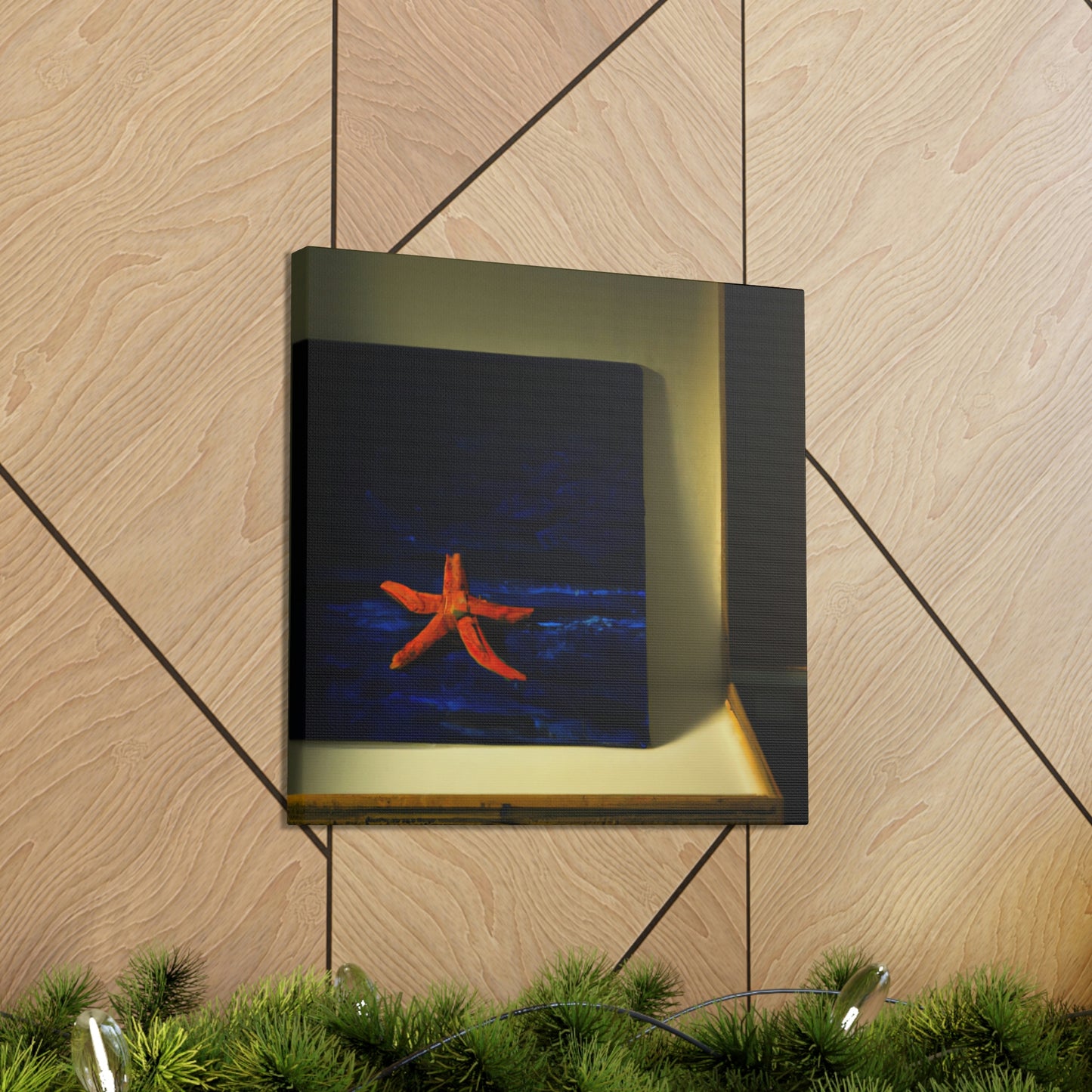 "Starfish Minimalism" - Canvas