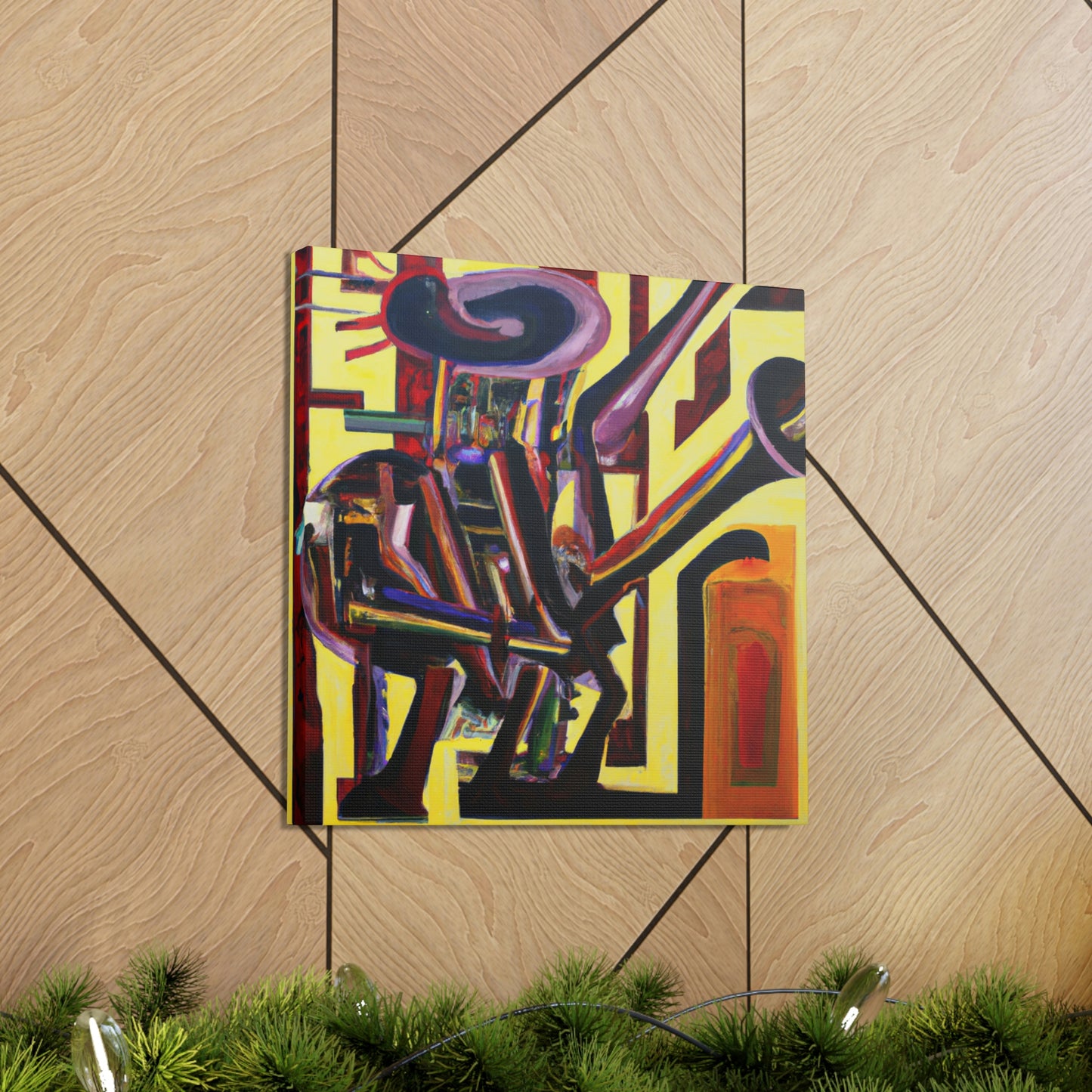 "Trumpet in Harmony" - Canvas