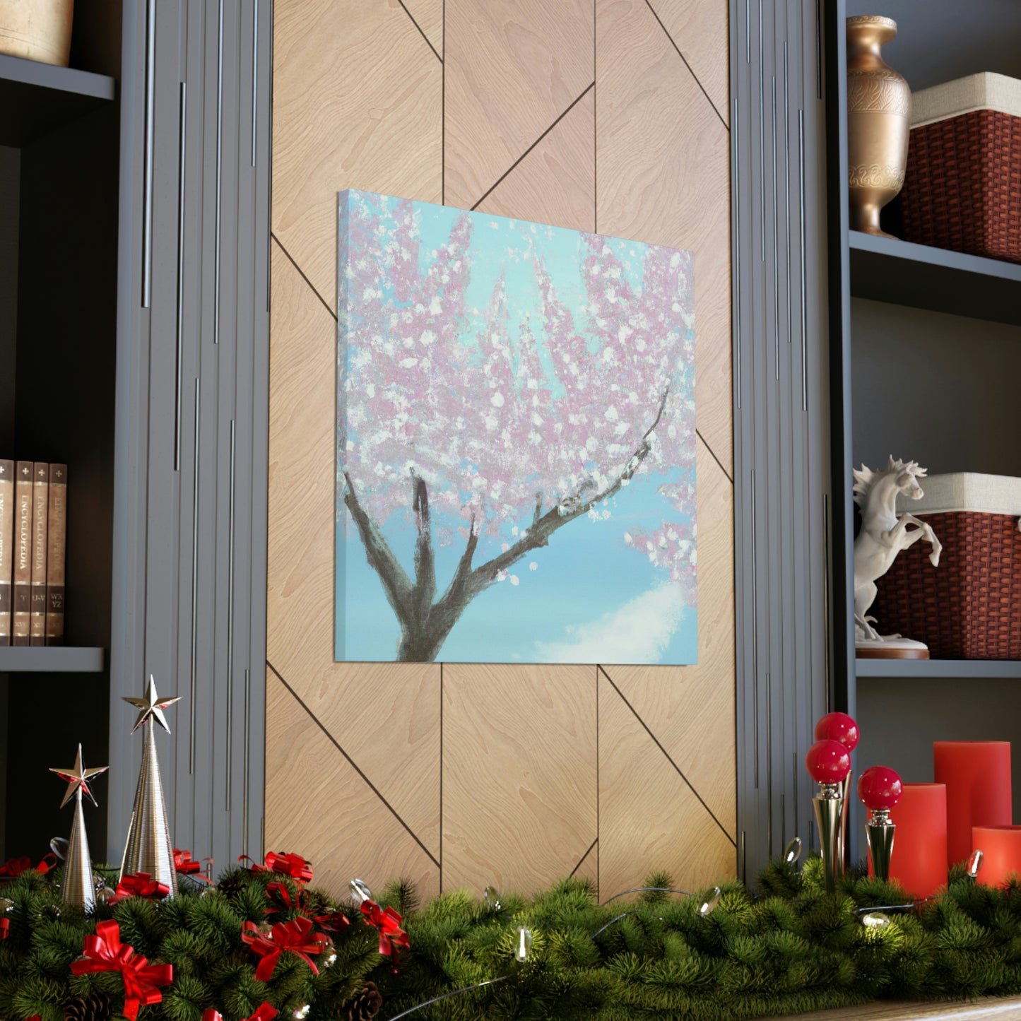 "Cherry Blossom Fantasia" - Canvas