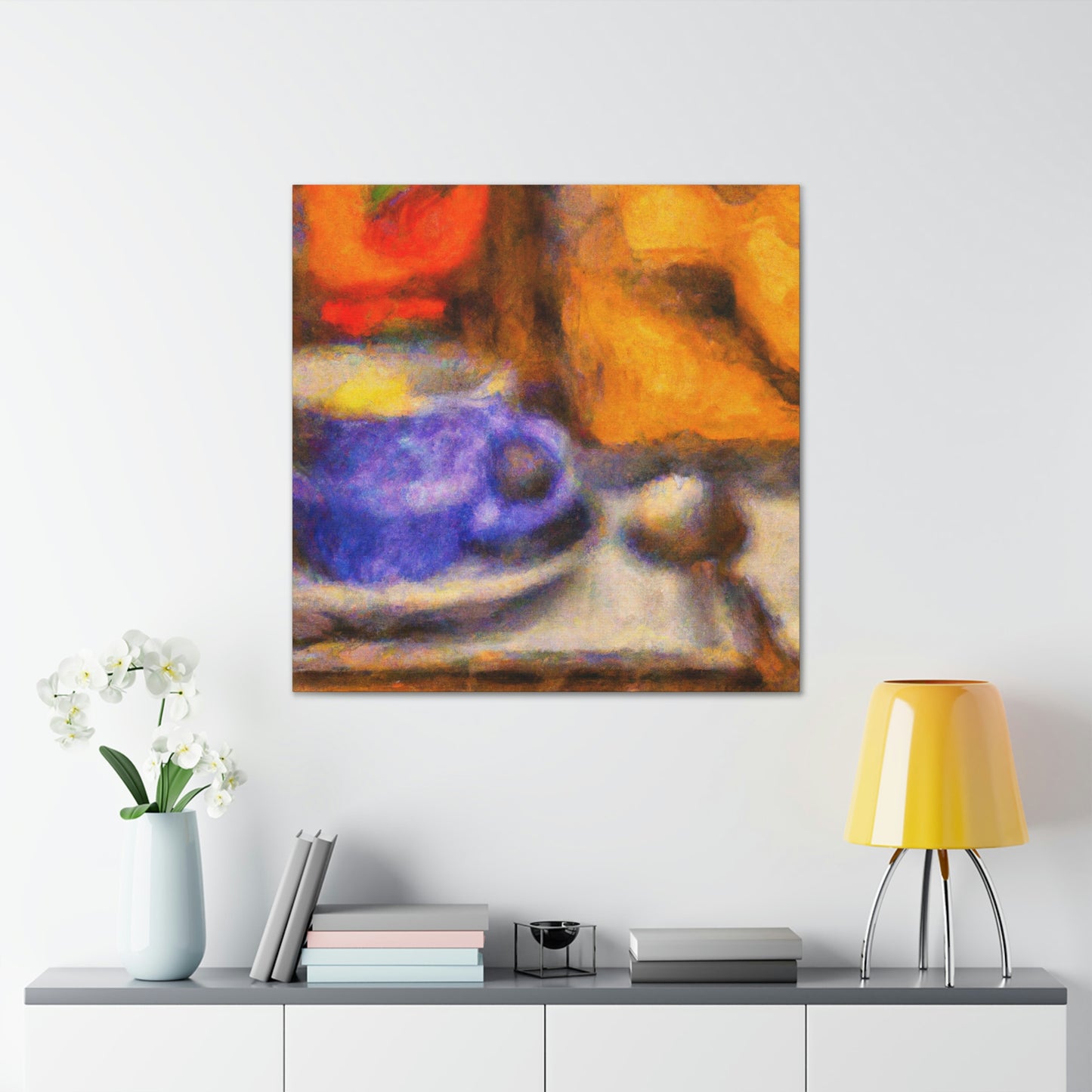 Coffee Cup Fauvism - Canvas