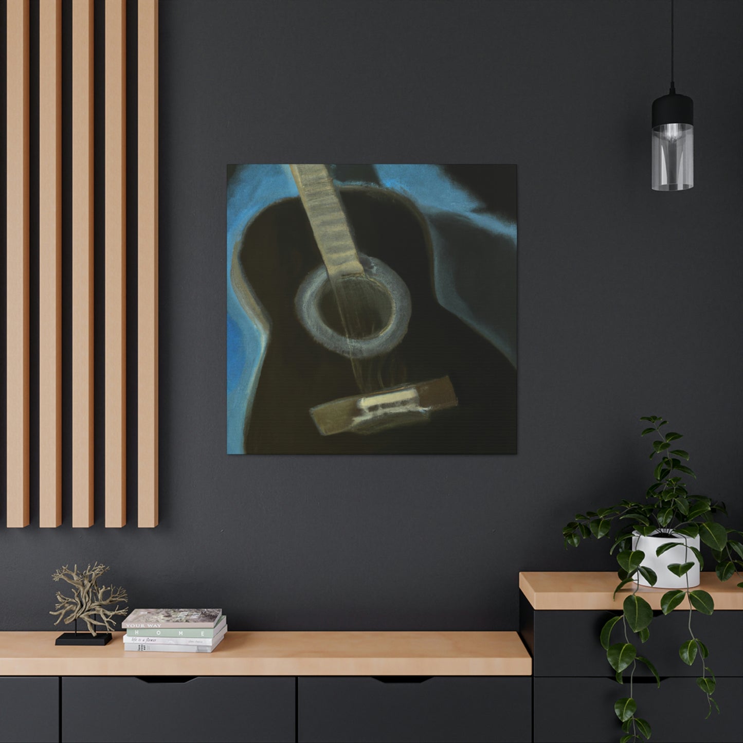 "Serenading Strings Of Sound" - Canvas