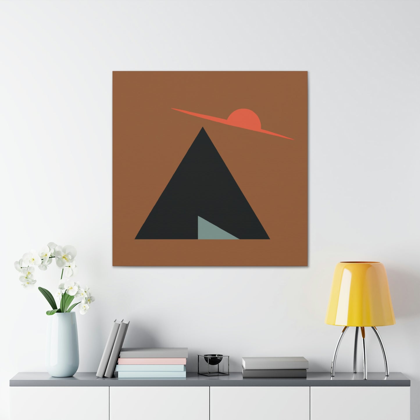 "Sparse Minimalistic Bliss" - Canvas