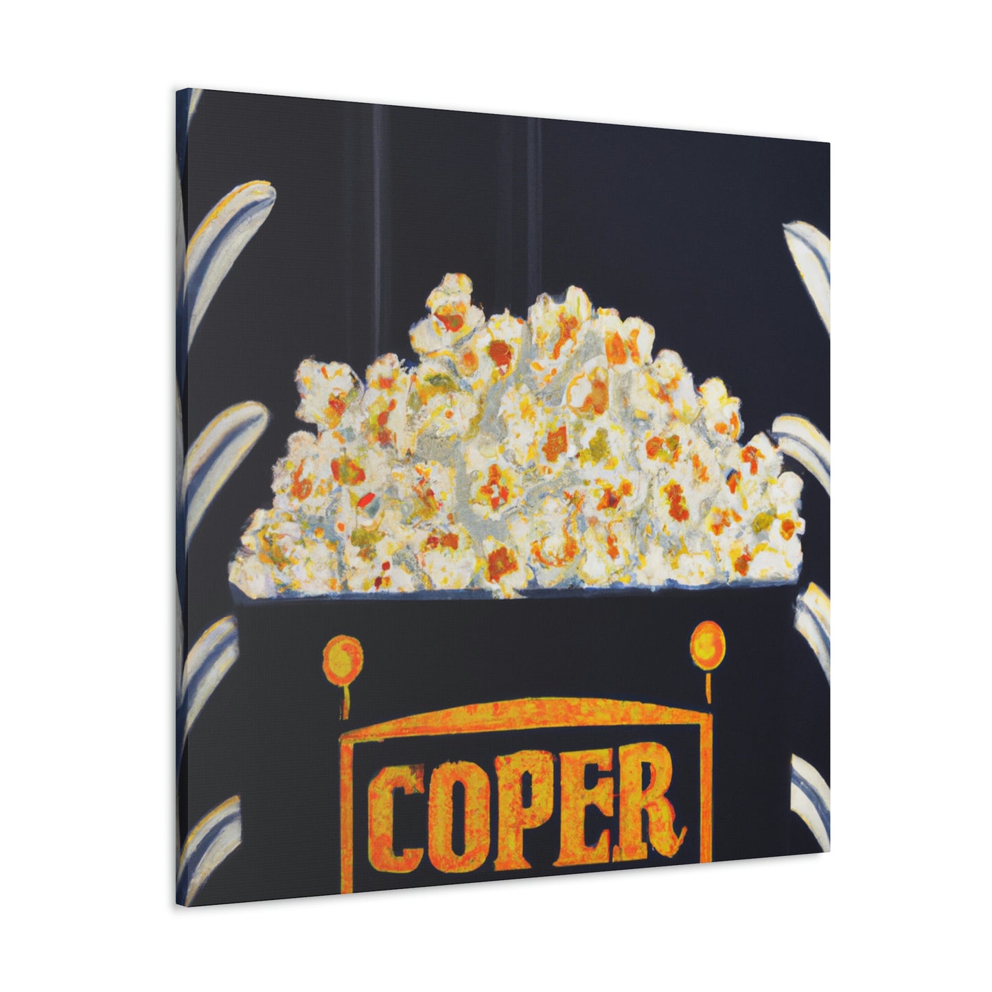 "Popcorn Jazz Jubilee" - Canvas