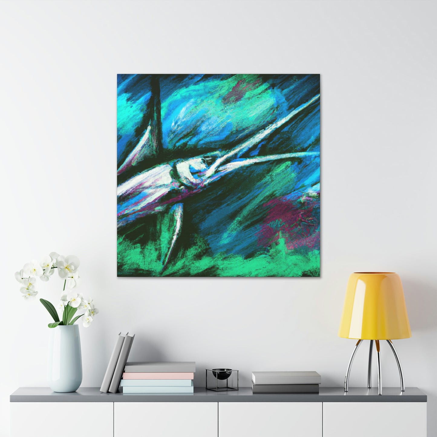 Swordfish Sword Dance - Canvas