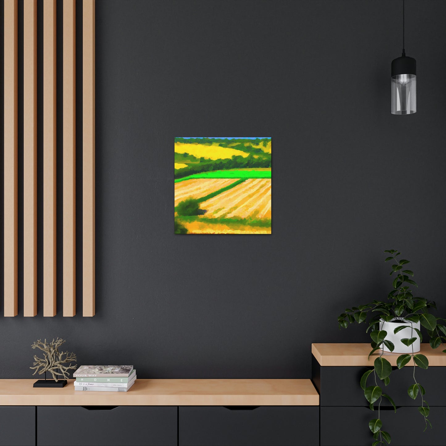 "Harvest of Gold Fields" - Canvas