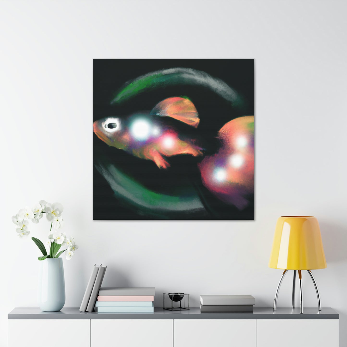 Killifish in Minimalism - Canvas