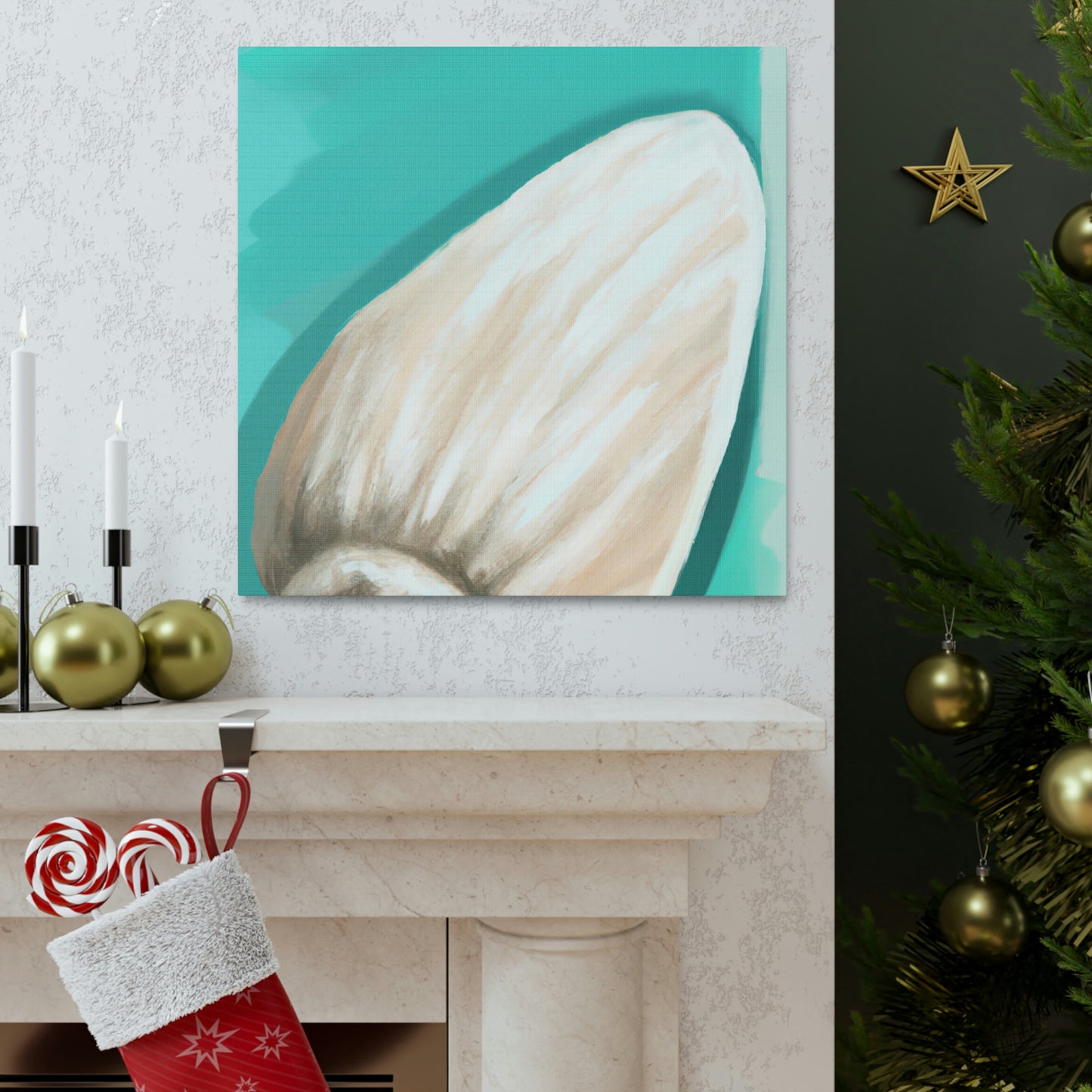 "Sea Shell Simplicity" - Canvas