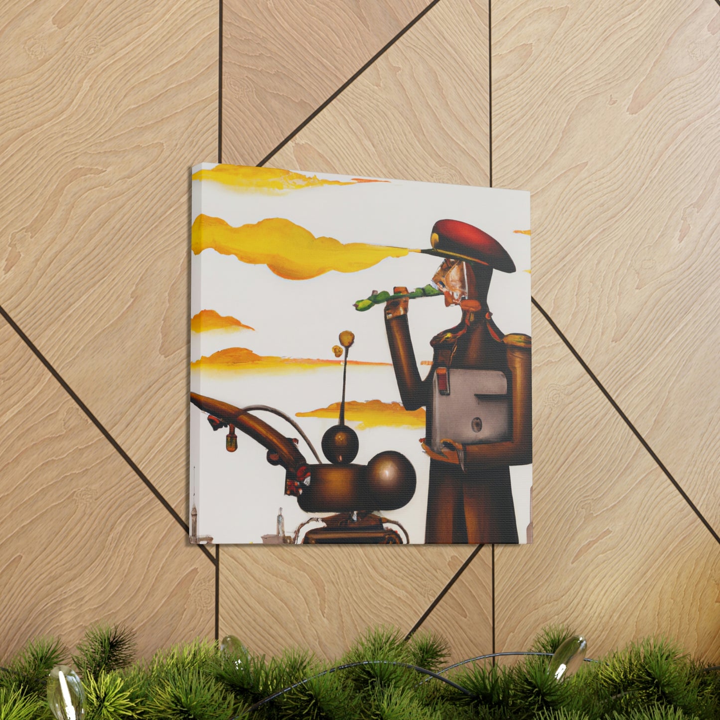 Soldier in Dreamscape - Canvas