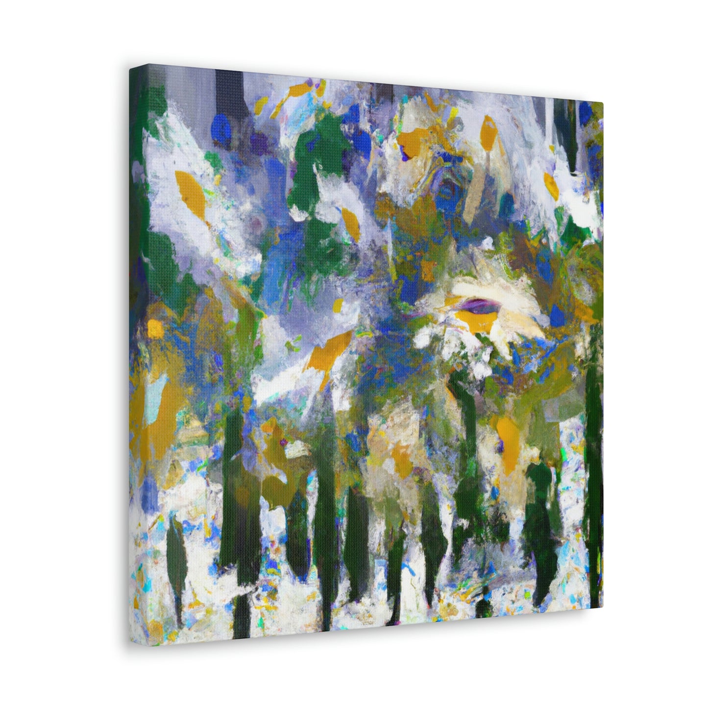 Daisy in Abstraction - Canvas