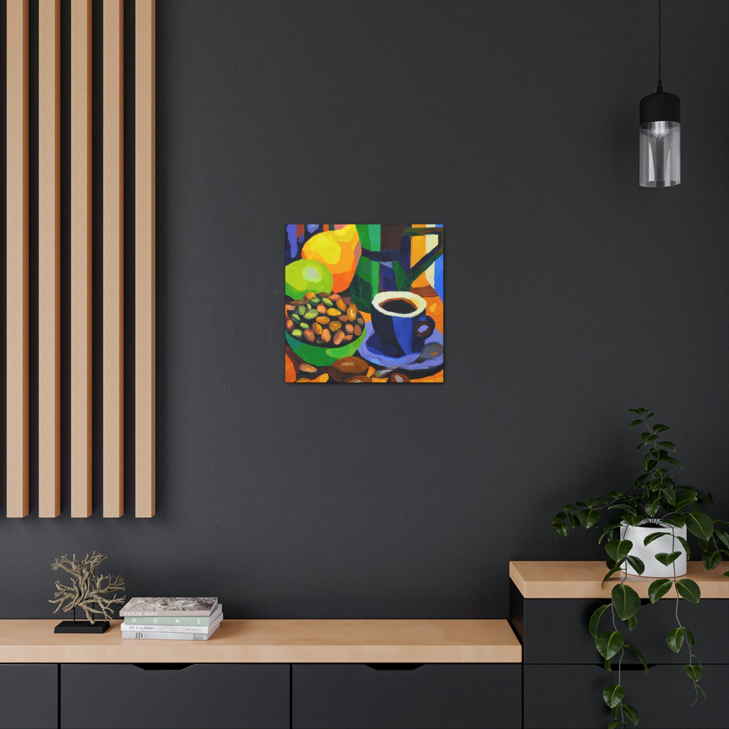 Coffee in Fauvism - Canvas