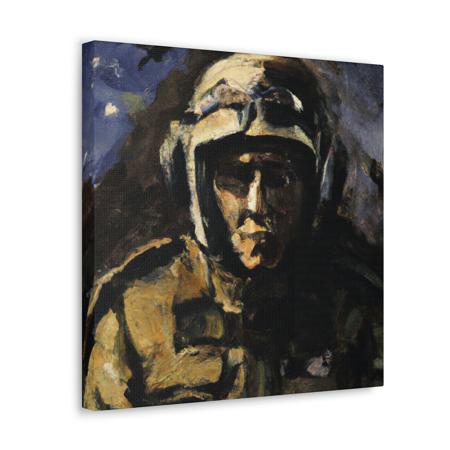 "Portrait of a Hero" - Canvas