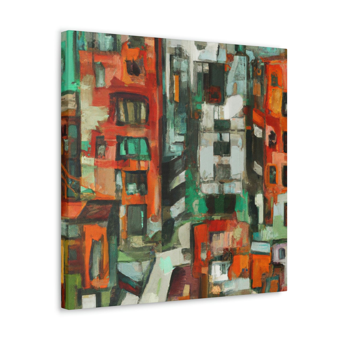 "Expressionist Shift in Color" - Canvas