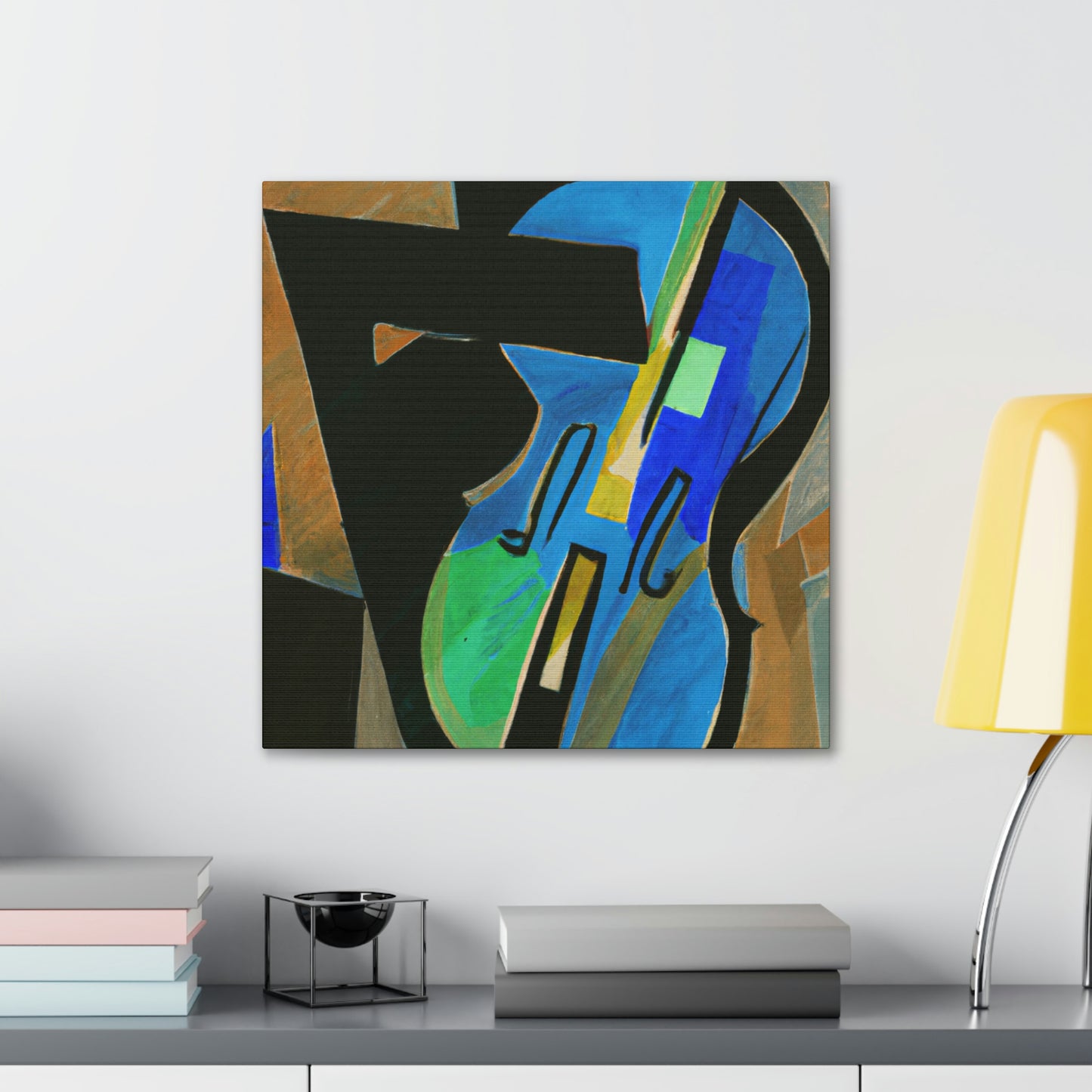 Vibrant Violin Symphony - Canvas