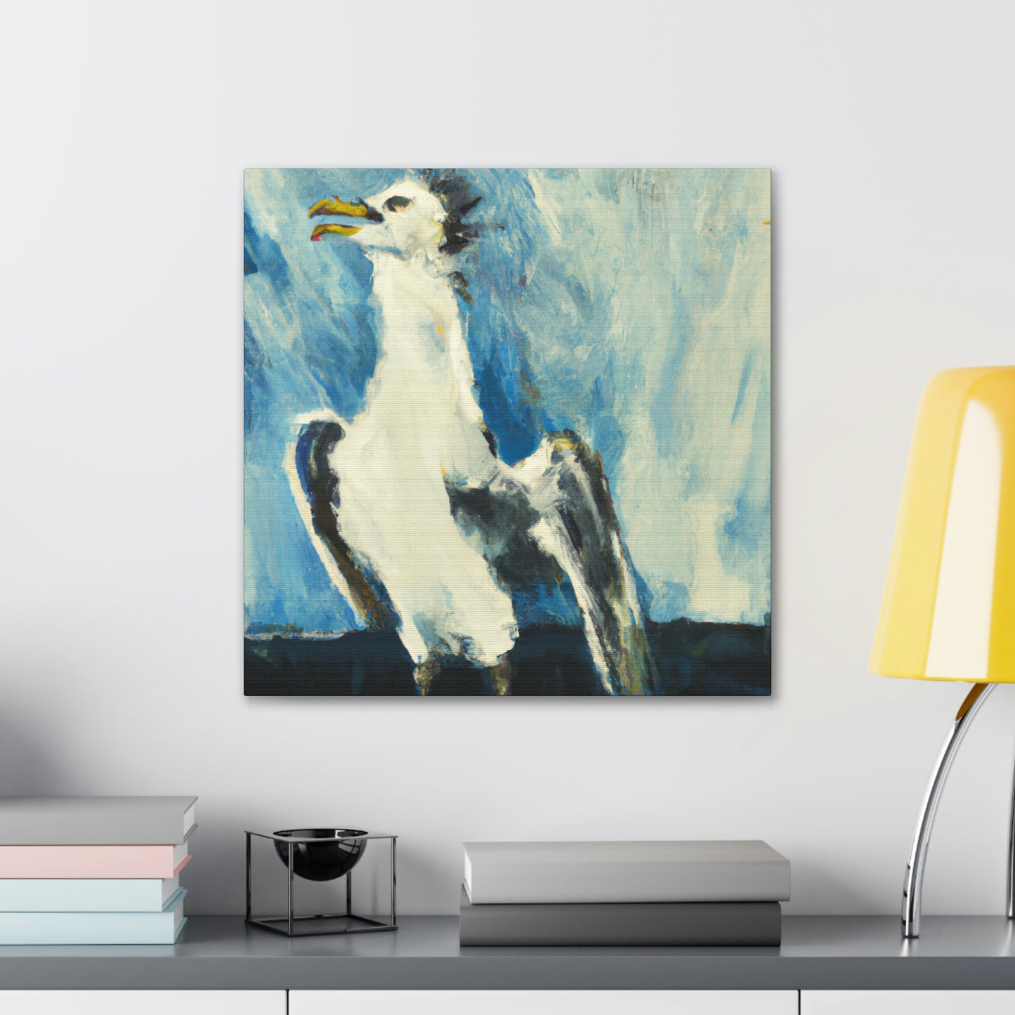 Seagulls in Solitude - Canvas