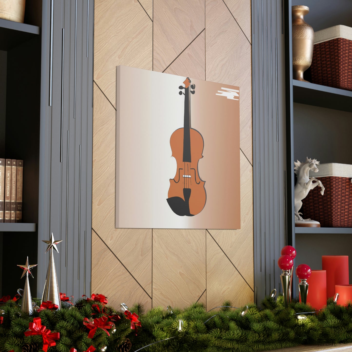 "Violin in Reflection" - Canvas