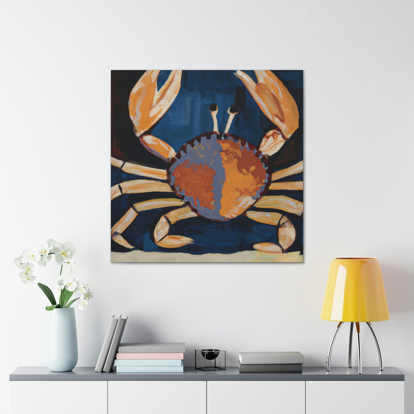 Crab Nebula Abstract - Canvas