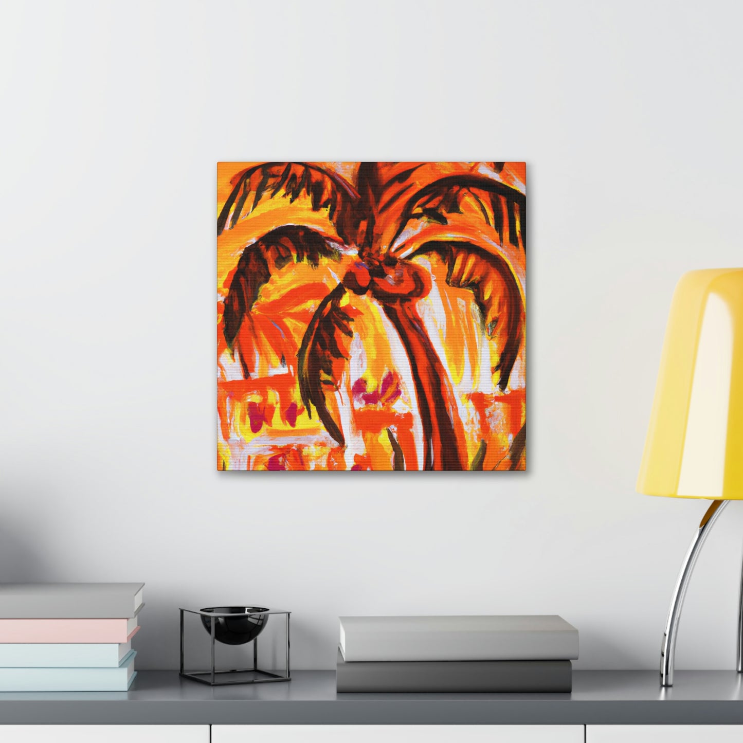 Palm in Expressionism - Canvas