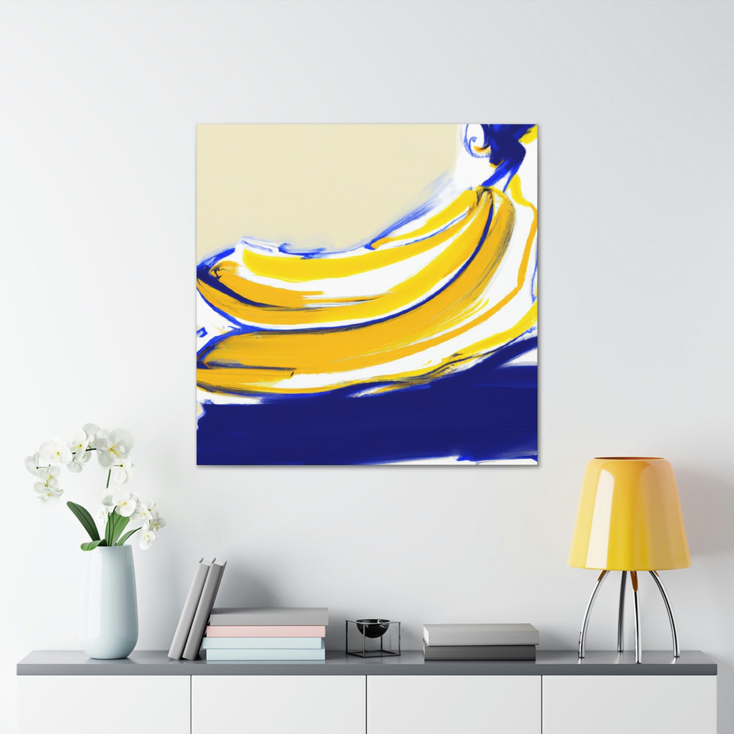 "Banana in Expressionism" - Canvas