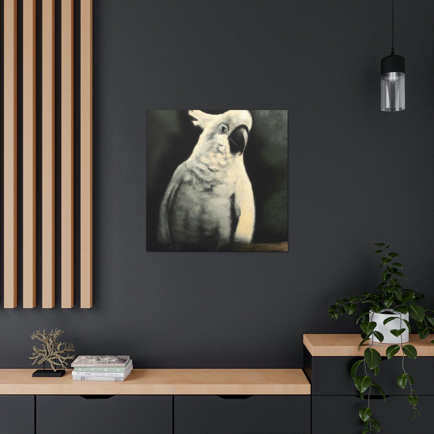 Cockatoo Reflection Dream - Canvas