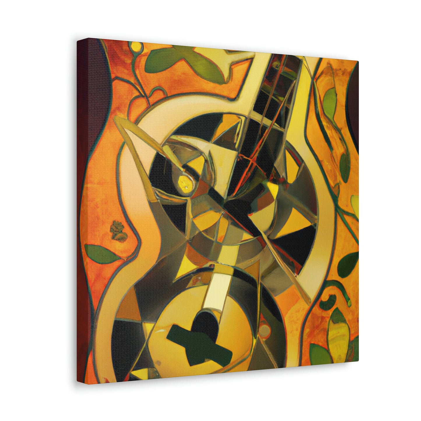 "Mandolin Melody Picture 1920's" - Canvas