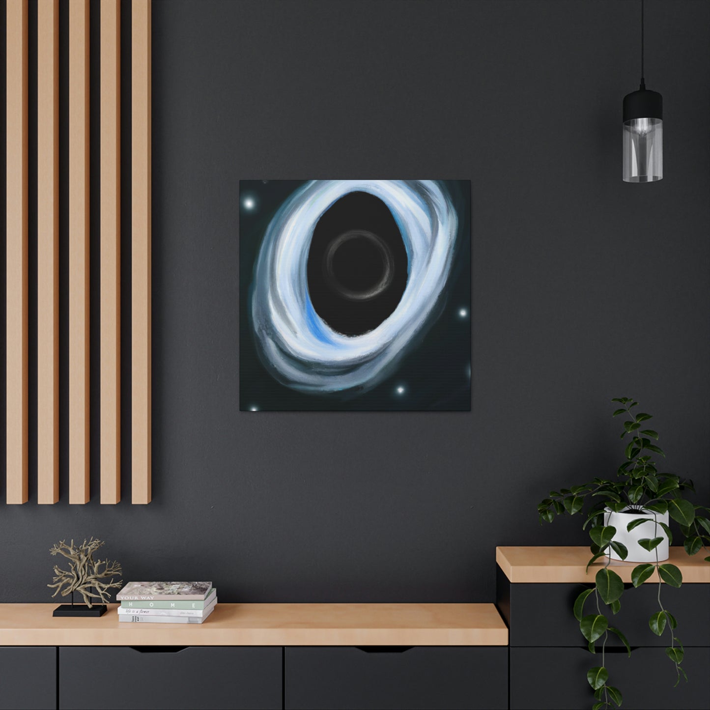 Black Hole Wonderment - Canvas