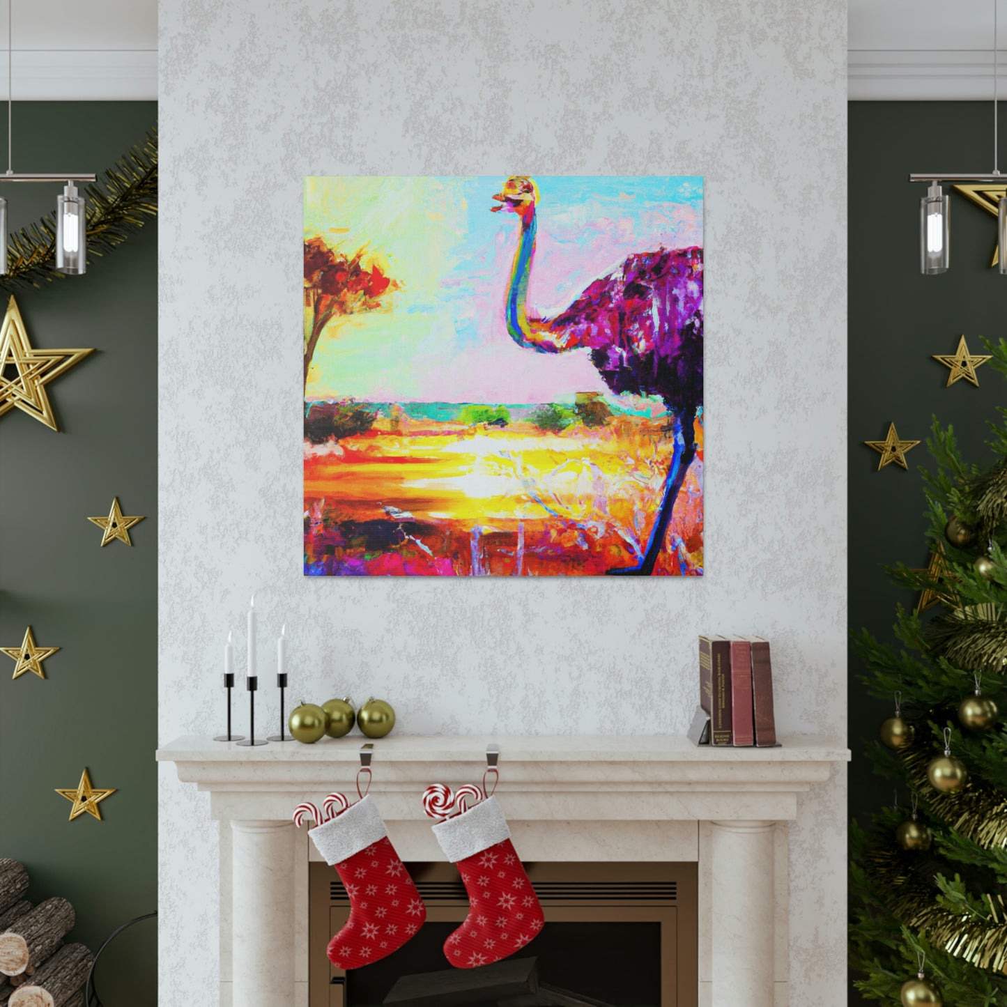 Ostrich in Utopia - Canvas