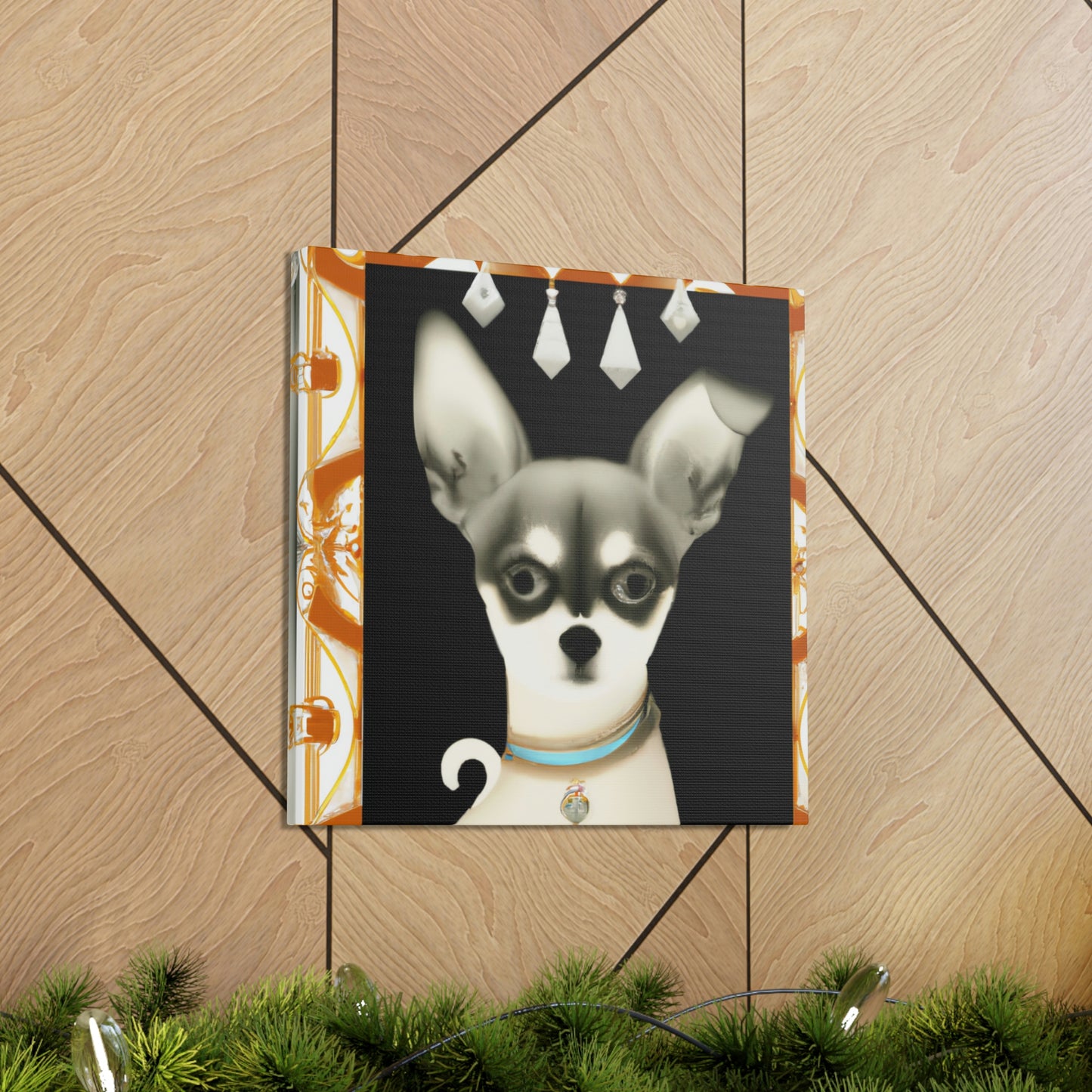 Blazing Chihuahua Splendor - Canvas