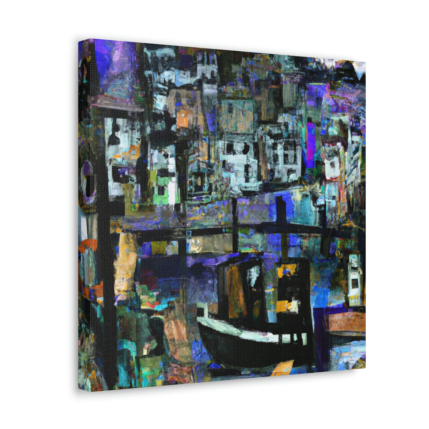 Harbor of Expressionism - Canvas