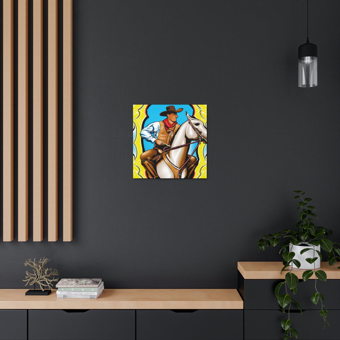 "Rodeo in Neoclassicism" - Canvas