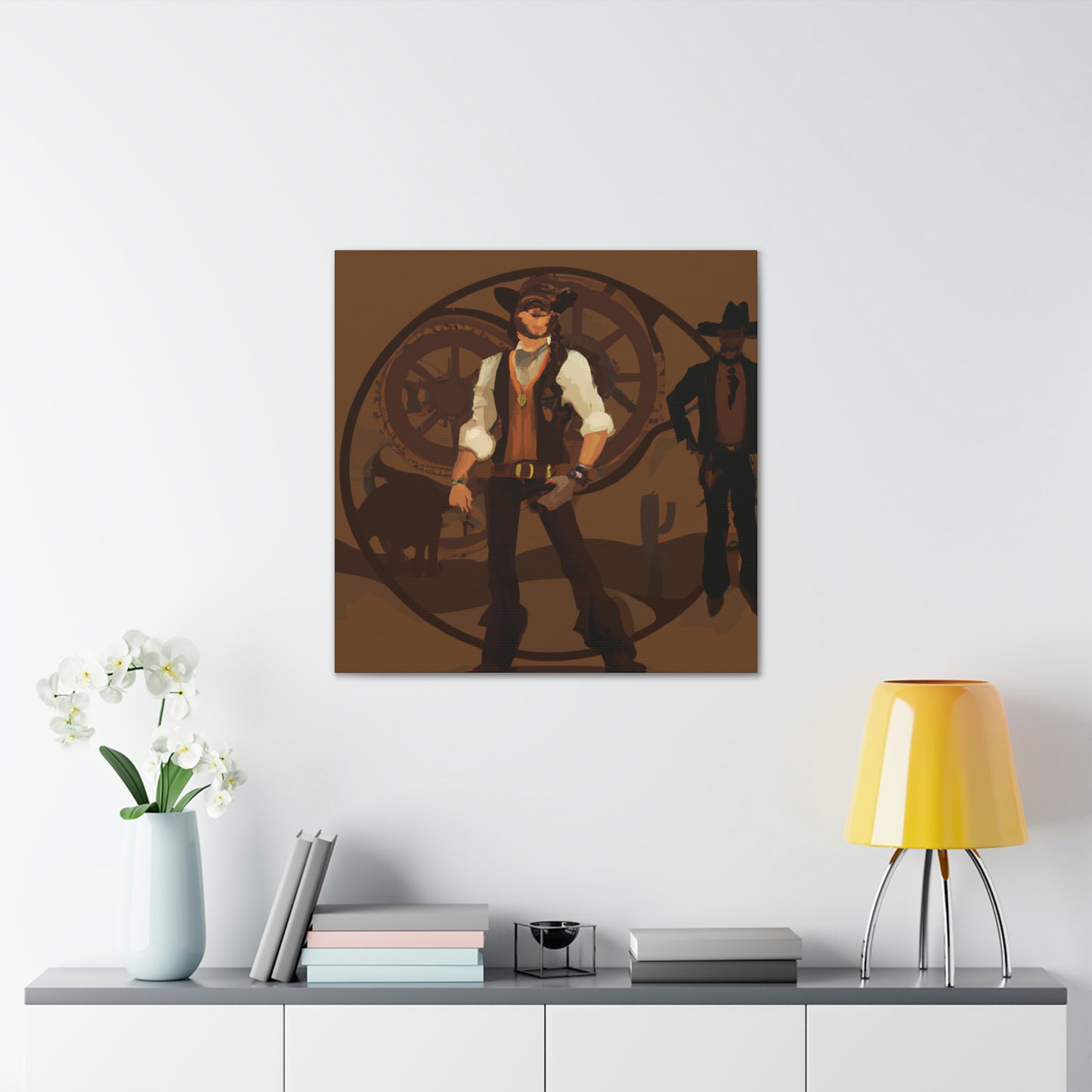 Ranch Hand Steampunked - Canvas