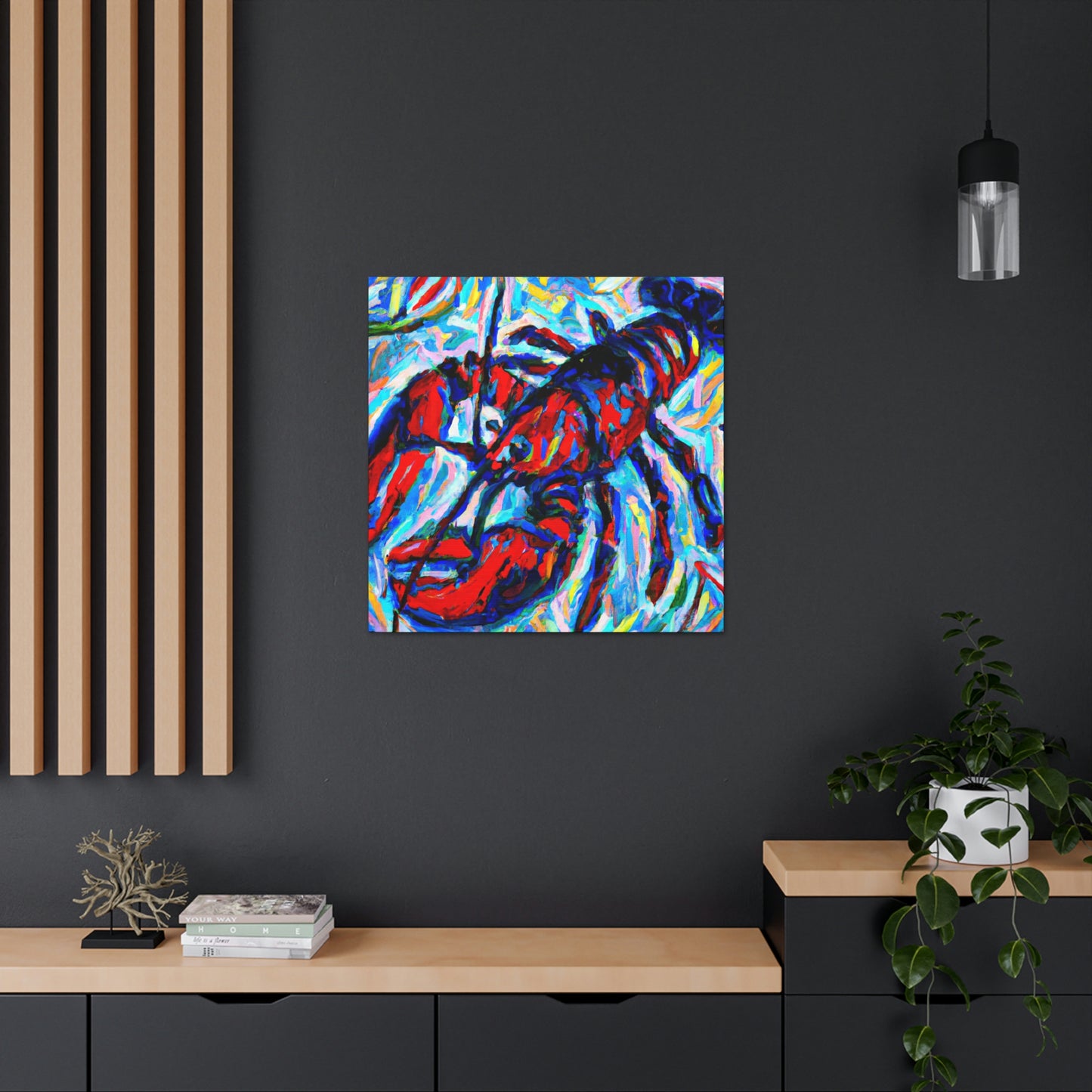 Lobster's Expressionist Dream - Canvas