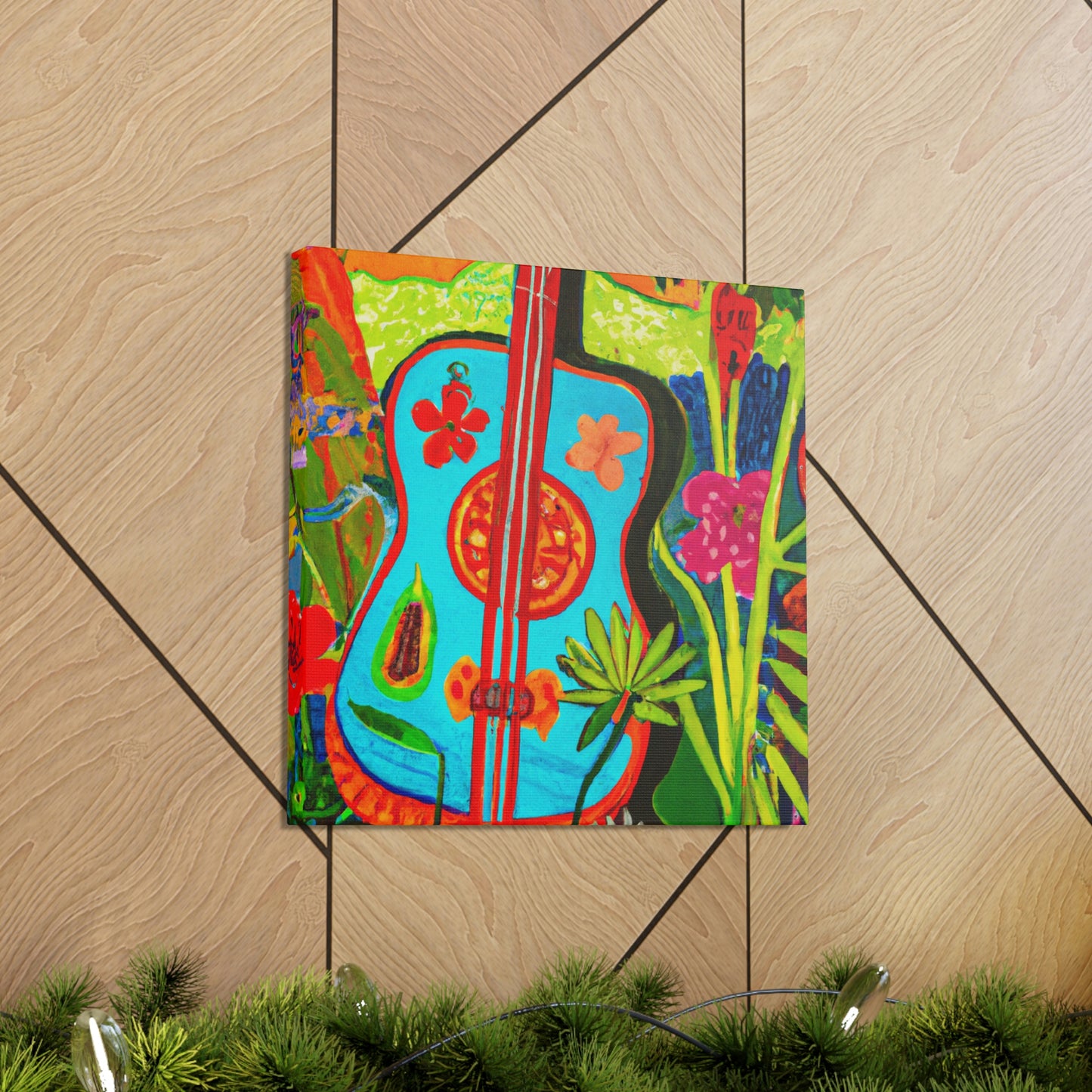 "Rockin' Bass Melody" - Canvas