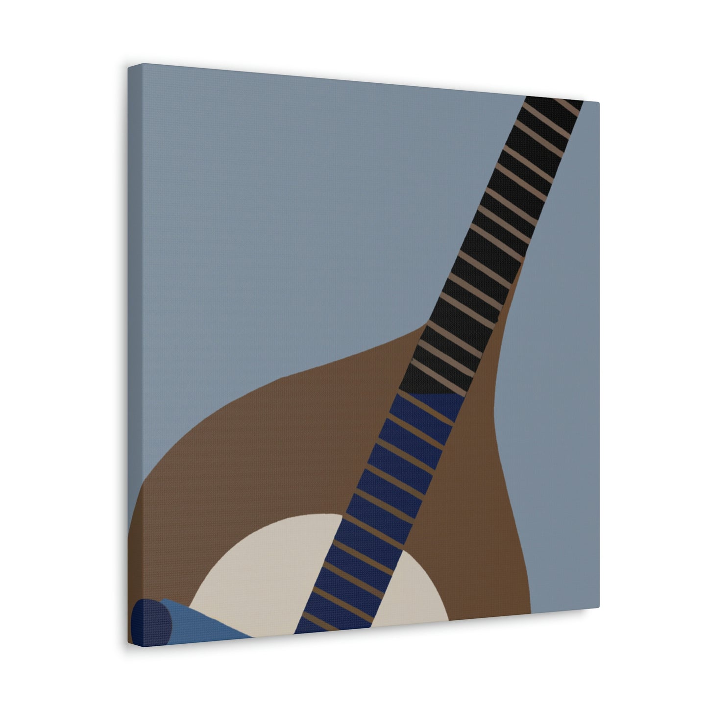 "Mandolin Minimalism Melody" - Canvas