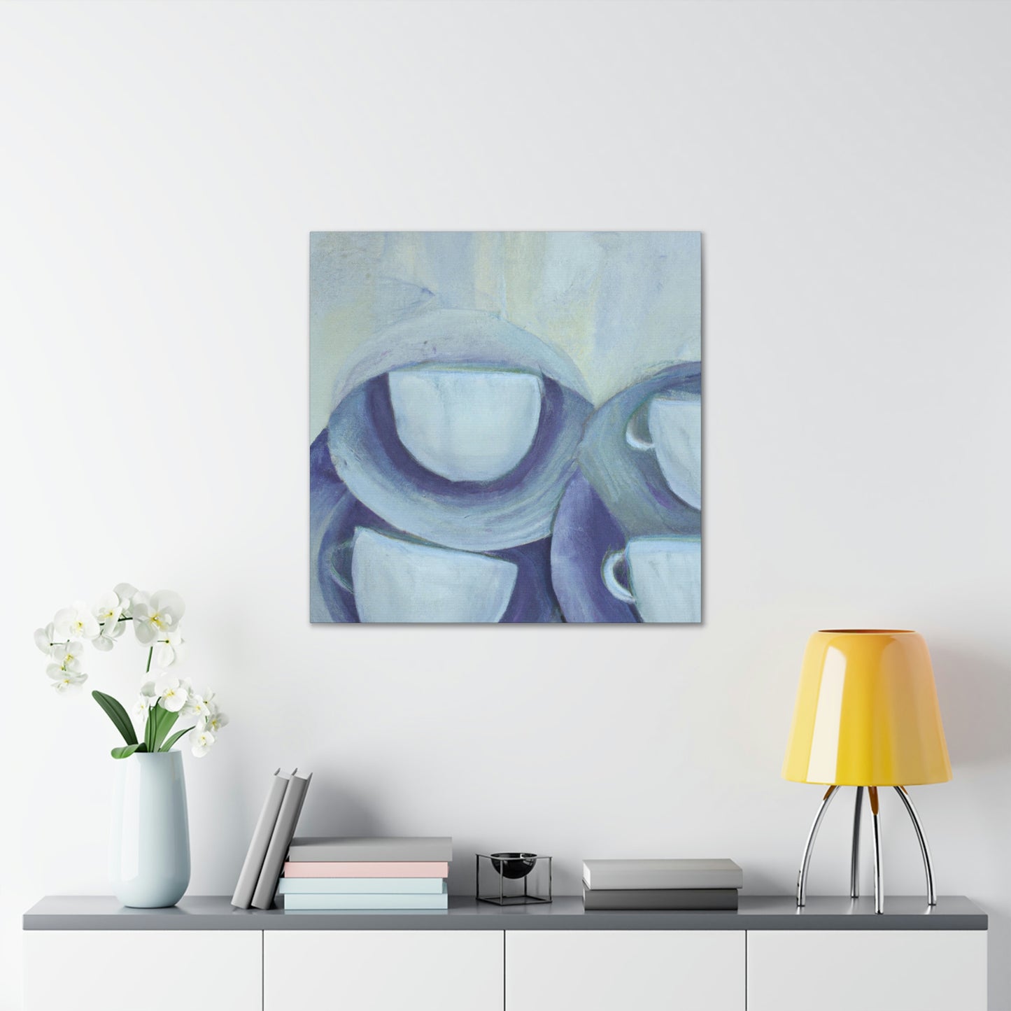 Tea in Timely Cups - Canvas