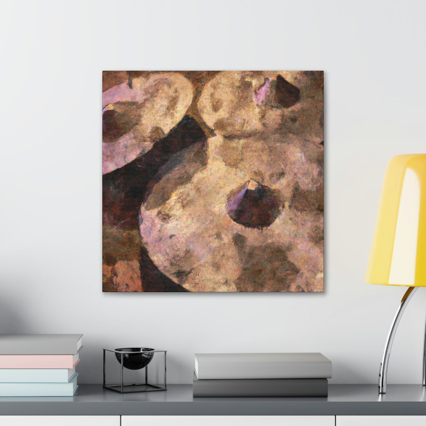 "Cymbal Reflections: Abstract" - Canvas