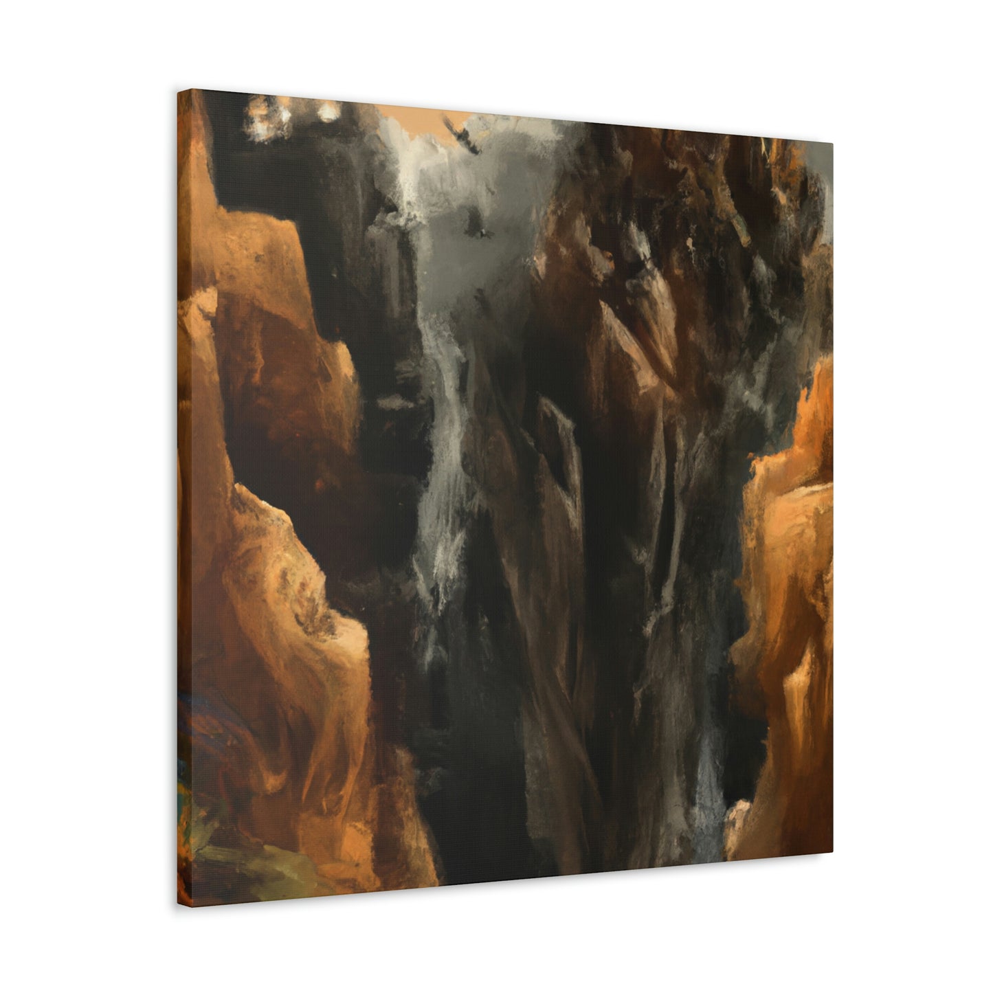 Canyon Splendor Revealed - Canvas