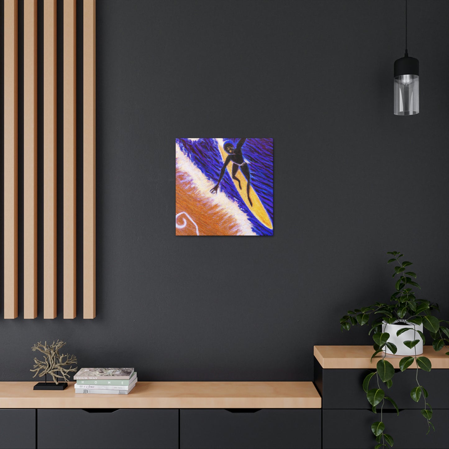 Surfing in Dreamsscape - Canvas