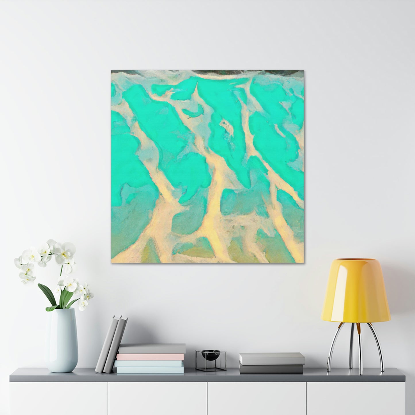 Sandy Beaches Ablaze - Canvas