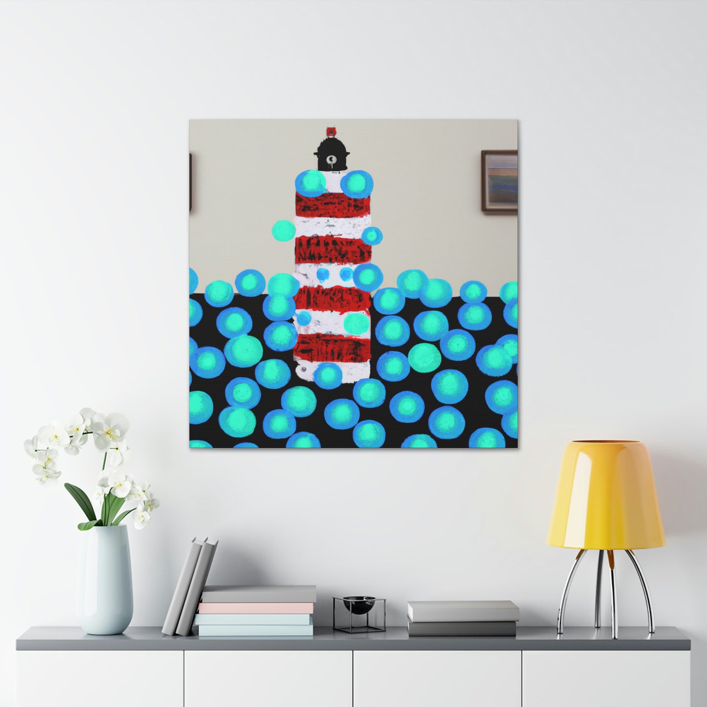 "Lighthouse of Simplicity" - Canvas